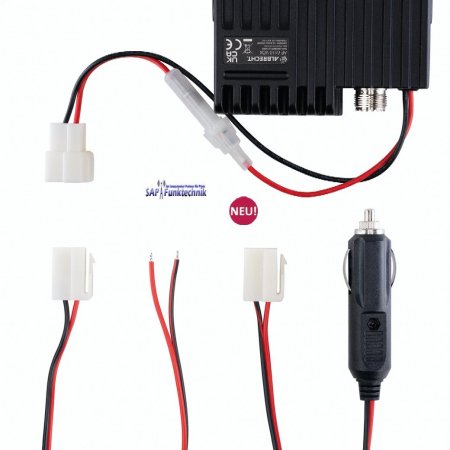 Preview: ALBRECHT AE 6110 VOX Set, inkl. Albrecht ML130 Magnetfußantenne, ca.115 cm